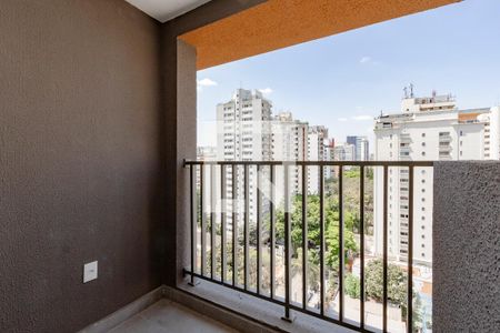 Varanda de kitnet/studio à venda com 1 quarto, 27m² em Cidade Monções, São Paulo