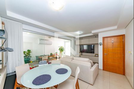 Sala de apartamento para alugar com 3 quartos, 95m² em Alto Caiçaras, Belo Horizonte