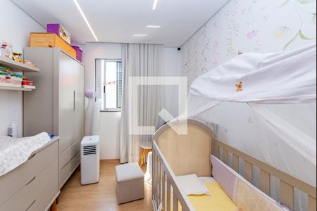 Quarto 1 de apartamento para alugar com 3 quartos, 95m² em Alto Caiçaras, Belo Horizonte