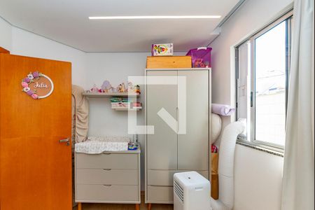 Quarto 1 de apartamento para alugar com 3 quartos, 95m² em Alto Caiçaras, Belo Horizonte