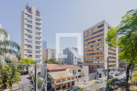 Vista da Varanda de apartamento para alugar com 1 quarto, 44m² em Ibirapuera, São Paulo