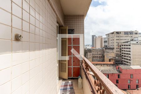 Varanda da Sala de apartamento à venda com 1 quarto, 60m² em Campos Elíseos, São Paulo