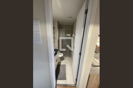 Banheiro de apartamento à venda com 1 quarto, 27m² em Jardim das Acacias, São Paulo