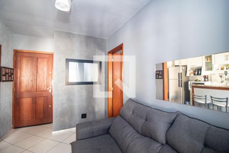 Sala de apartamento à venda com 1 quarto, 50m² em Vila Nova, Porto Alegre