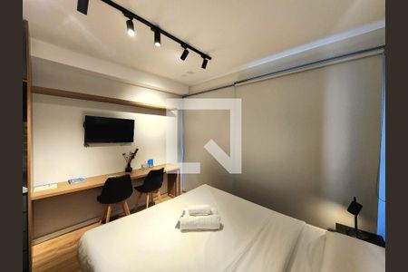 Studio de kitnet/studio para alugar com 1 quarto, 31m² em Indianópolis, São Paulo