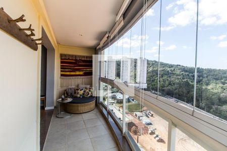 Varanda de apartamento para alugar com 3 quartos, 113m² em Tamboré, Santana de Parnaíba
