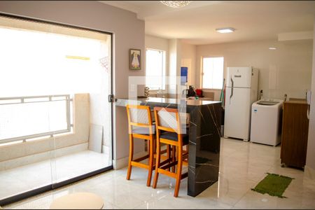 Sala/Cozinha de apartamento para alugar com 2 quartos, 54m² em Setor Leste Vila Nova, Goiânia