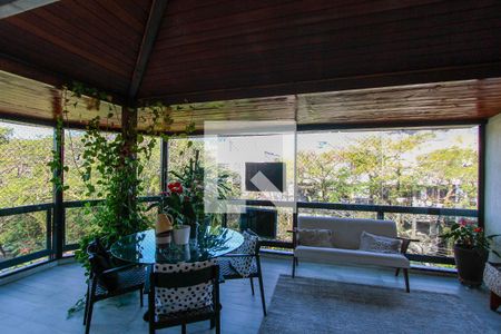 Varanda de apartamento à venda com 4 quartos, 360m² em Barra da Tijuca, Rio de Janeiro