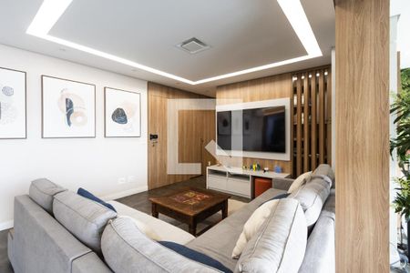 Sala de apartamento à venda com 3 quartos, 136m² em Vila Anastácio, São Paulo