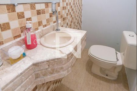 Lavabo de apartamento à venda com 3 quartos, 143m² em Centro, Santo André