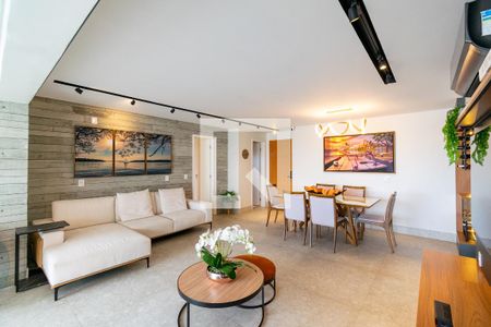 Sala de apartamento à venda com 3 quartos, 129m² em Vila Mascote, São Paulo