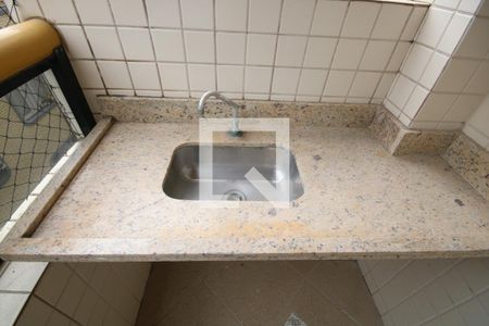 Varanda da Sala de apartamento para alugar com 2 quartos, 92m² em Vila Caiçara, Praia Grande