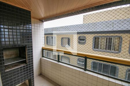 Varanda da Sala de apartamento para alugar com 2 quartos, 92m² em Vila Caiçara, Praia Grande