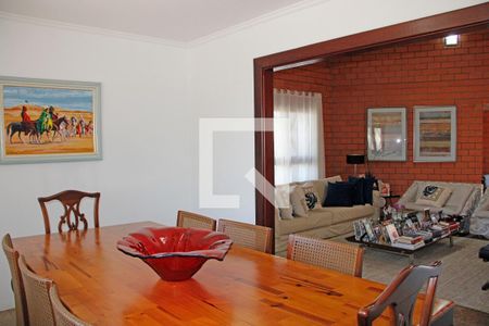 Sala de Jantar de casa de condomínio para alugar com 6 quartos, 384m² em Condomínio Estância Marambaia, Vinhedo