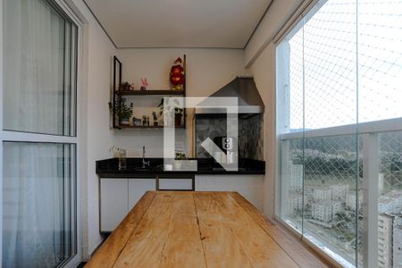 Sacada Sala de apartamento para alugar com 2 quartos, 68m² em Loteamento Mogilar, Mogi das Cruzes