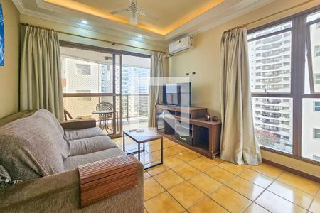 Sala de apartamento para alugar com 3 quartos, 90m² em Centro, Guarujá
