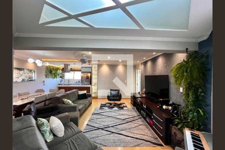 Sala de apartamento à venda com 3 quartos, 110m² em Vila Industrial (campinas), Campinas