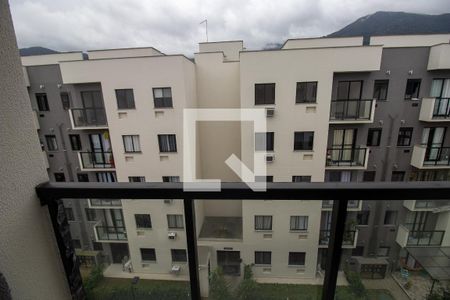 Varanda da Sala de apartamento para alugar com 2 quartos, 44m² em Vargem Grande, Rio de Janeiro