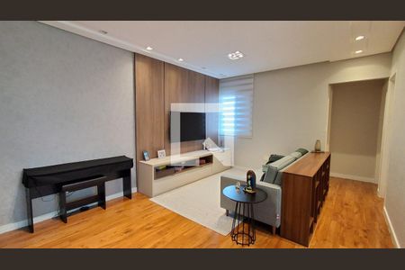 Sala de apartamento à venda com 2 quartos, 77m² em Vila Caminho do Mar, São Bernardo do Campo