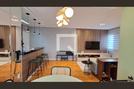 Sala de apartamento à venda com 2 quartos, 77m² em Vila Caminho do Mar, São Bernardo do Campo