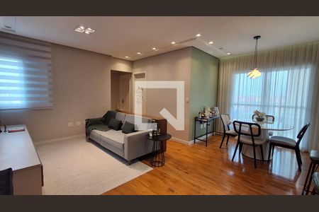 Sala de apartamento à venda com 2 quartos, 77m² em Vila Caminho do Mar, São Bernardo do Campo