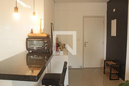 Sala de apartamento para alugar com 2 quartos, 58m² em Vila Matias, Santos