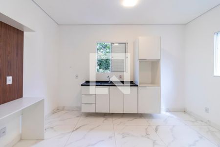 Sala/Cozinha de apartamento para alugar com 1 quarto, 27m² em Santana, São Paulo