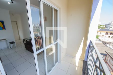 Varanda da Sala de apartamento para alugar com 1 quarto, 44m² em Vila Jaboticabeira, Taubaté