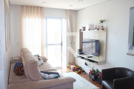 Sala de apartamento à venda com 2 quartos, 64m² em Barcelona, São Caetano do Sul