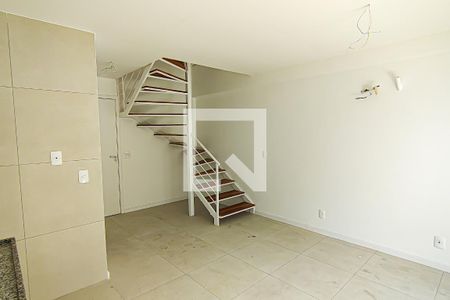 Sala/Cozinha de apartamento à venda com 1 quarto, 52m² em Pechincha, Rio de Janeiro