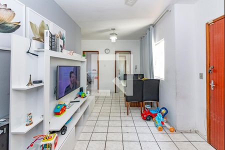 Sala de apartamento à venda com 2 quartos, 48m² em Alpes, Belo Horizonte