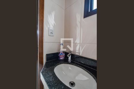 Lavabo de casa para alugar com 2 quartos, 113m² em Parque Erasmo Assunção, Santo André
