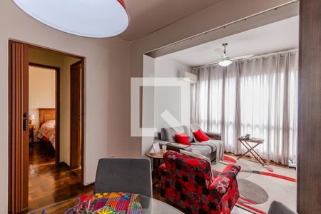 Sala de apartamento para alugar com 1 quarto, 75m² em Cristal, Porto Alegre