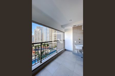 Varanda e Área de Serviço de apartamento para alugar com 1 quarto, 50m² em Vila Mariana, São Paulo