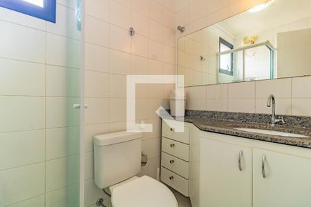 Banheiro de apartamento à venda com 1 quarto, 35m² em Campo Belo, São Paulo
