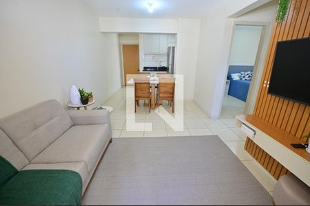 Sala de apartamento para alugar com 2 quartos, 59m² em Setor Negrão de Lima, Goiânia