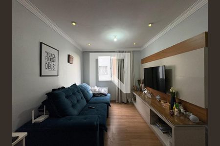 Sala de apartamento para alugar com 2 quartos, 53m² em Parque Sao Vicente, Santo André