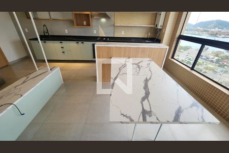 Sala de Jantar de apartamento para alugar com 2 quartos, 65m² em Ponta da Praia, Santos