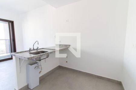 Sala/Cozinha de apartamento à venda com 1 quarto, 37m² em Botafogo, Campinas