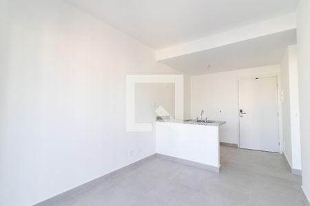 Sala/Cozinha de apartamento à venda com 1 quarto, 37m² em Botafogo, Campinas