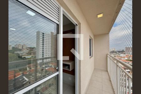 Sacada da Sala de apartamento para alugar com 1 quarto, 30m² em Vila das Belezas, São Paulo