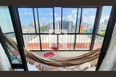 Varanda da Sala de apartamento para alugar com 3 quartos, 108m² em Pituba, Salvador