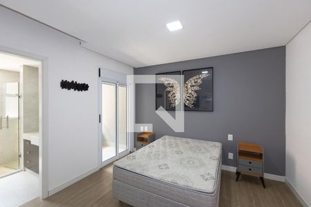Suíte 1 de apartamento à venda com 2 quartos, 80m² em Vila da Serra, Nova Lima