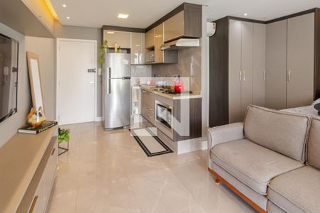 Sala de apartamento à venda com 1 quarto, 36m² em Real Parque, São Paulo