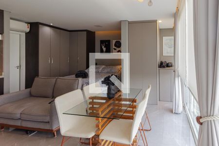 Sacada de apartamento à venda com 1 quarto, 36m² em Real Parque, São Paulo