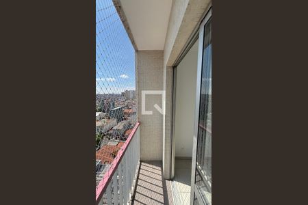 Varanda da Sala de apartamento para alugar com 3 quartos, 77m² em Vila Sao Pedro, Santo André