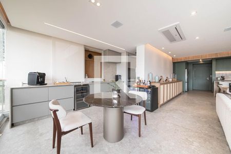Sala - Área Gourmet de apartamento para alugar com 3 quartos, 197m² em Jardim das Acacias, São Paulo
