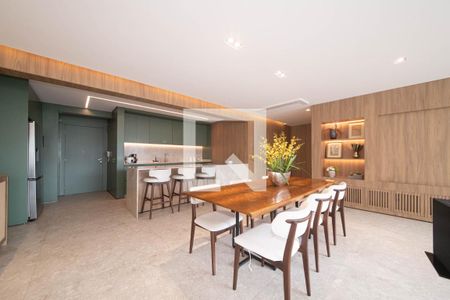 Sala de apartamento para alugar com 3 quartos, 197m² em Jardim das Acacias, São Paulo