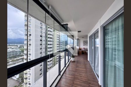Varanda de apartamento à venda com 2 quartos, 76m² em Recreio dos Bandeirantes, Rio de Janeiro
