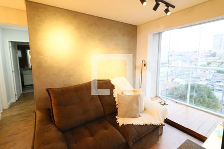 Sala de apartamento para alugar com 2 quartos, 56m² em Km 18, Osasco
